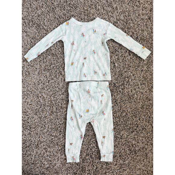 Baby Gap Winter Wonderland Pajama Set | 6-12M - Picture 2 of 5